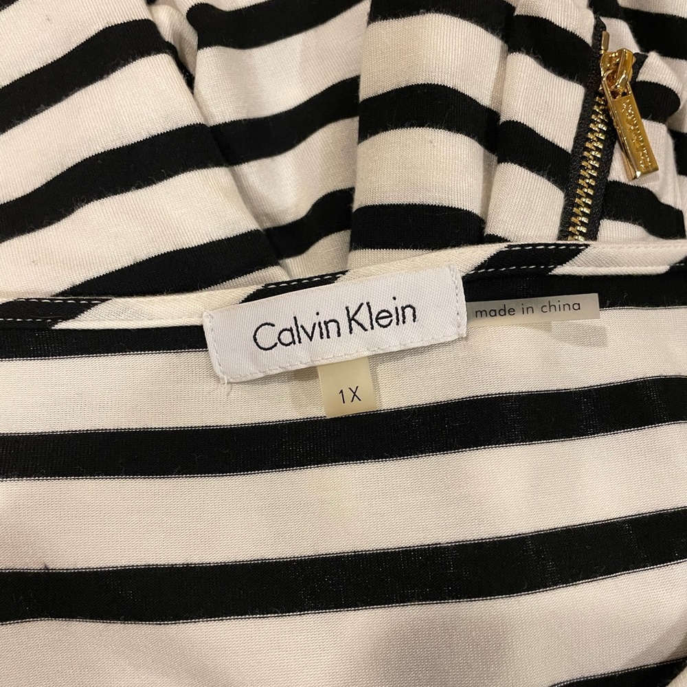 Calvin Klein Striped Top 1X‎ - Picture 5 of 8
